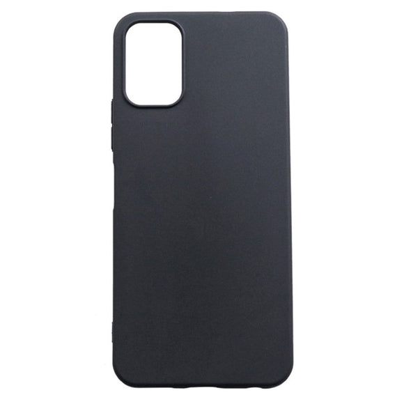 Nokia C32 Mat Fleksibelt Plastik Cover - Sort
