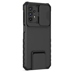 EIDERWOOD Samsung Galaxy A23 / A23 (5G) Håndværker Cover m. Kickstand & Cam Slider - Sort
