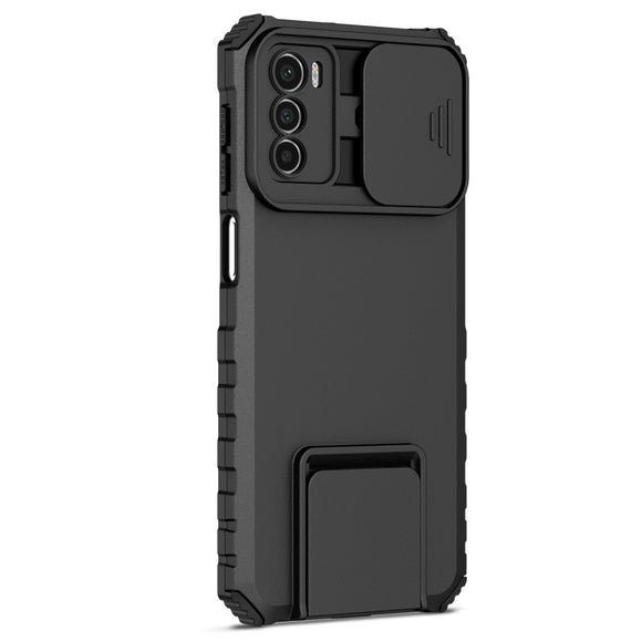 EIDERWOOD Motorola Moto G42 Håndværker Cover m. Kickstand & Cam Slider - Sort