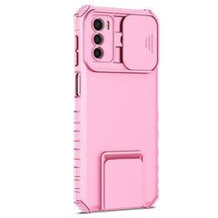EIDERWOOD Motorola Moto G42 Håndværker Cover m. Kickstand & Cam Slider - Pink