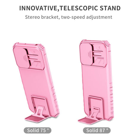 EIDERWOOD Motorola Moto G42 Håndværker Cover m. Kickstand & Cam Slider - Pink