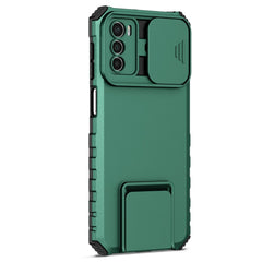 EIDERWOOD Motorola Moto G42 Håndværker Cover m. Kickstand & Cam Slider - Grøn