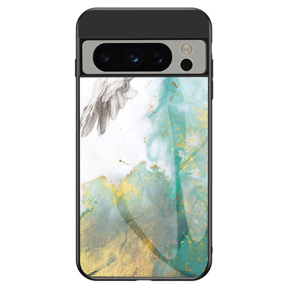 Google Pixel 8 Pro Plastik Cover m. Glasbagside - Due Motiv
