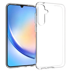 Samsung Galaxy S23 FE Fleksibel Plastik Cover - Gennemsigtig