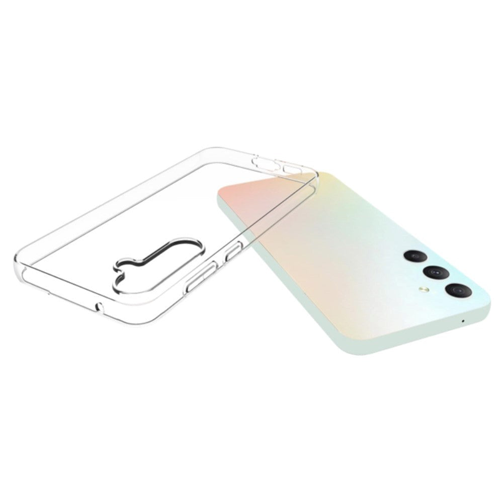 Samsung Galaxy S23 FE Fleksibel Plastik Cover - Gennemsigtig