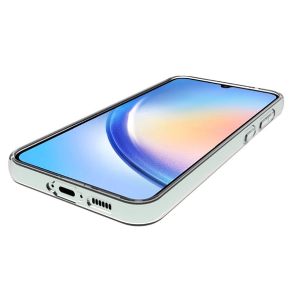 Samsung Galaxy S23 FE Fleksibel Plastik Cover - Gennemsigtig