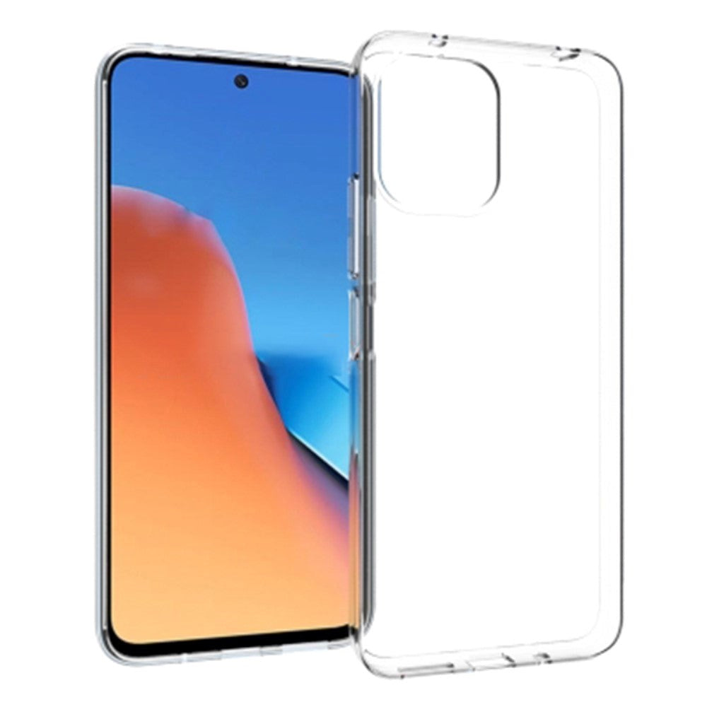 Xiaomi Redmi 12 (4G) / 12 (5G) / Poco M6 Pro (5G) Fleksibelt Plastik Cover - Gennemsigtig