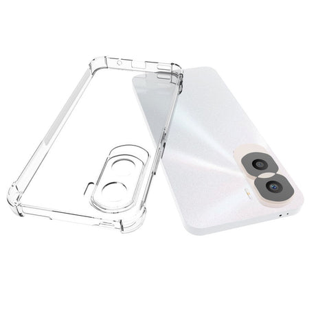 Honor 90 Lite Fleksibelt Plastik Cover - Gennemsigtig