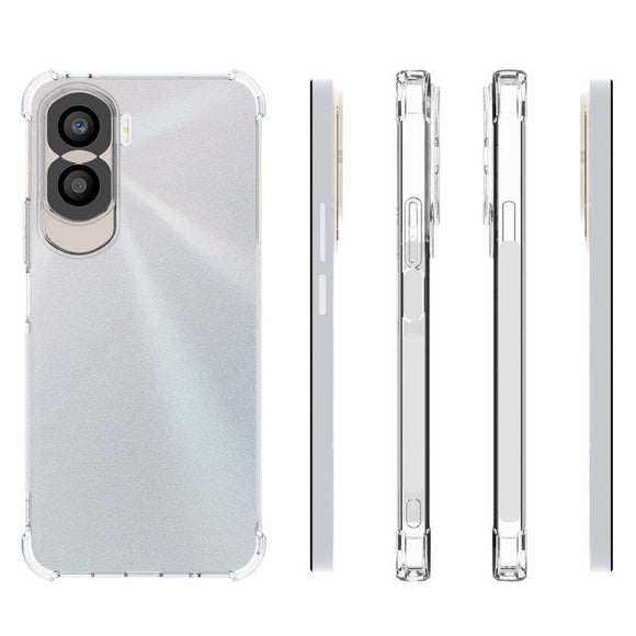 Honor 90 Lite Fleksibelt Plastik Cover - Gennemsigtig