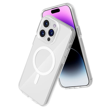 iPhone 15 Pro EIDERWOOD Hybrid Plast Cover - MagSafe Kompatibel - Gennemsigtig
