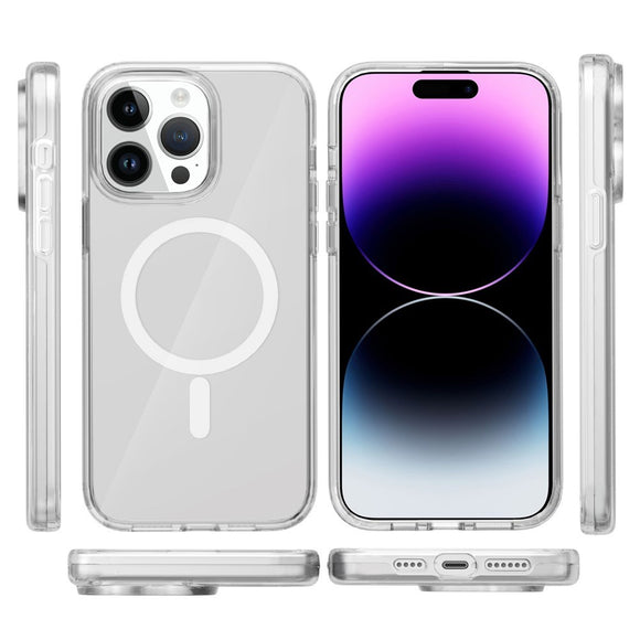 iPhone 15 Pro EIDERWOOD Hybrid Plast Cover - MagSafe Kompatibel - Gennemsigtig