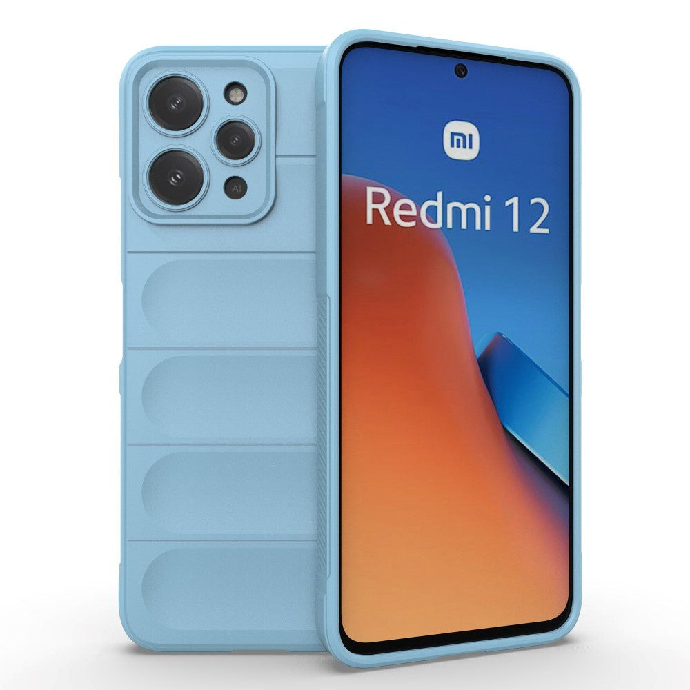 Xiaomi Redmi 12 (4G) Fleksibelt Plastik Cover - Turkis