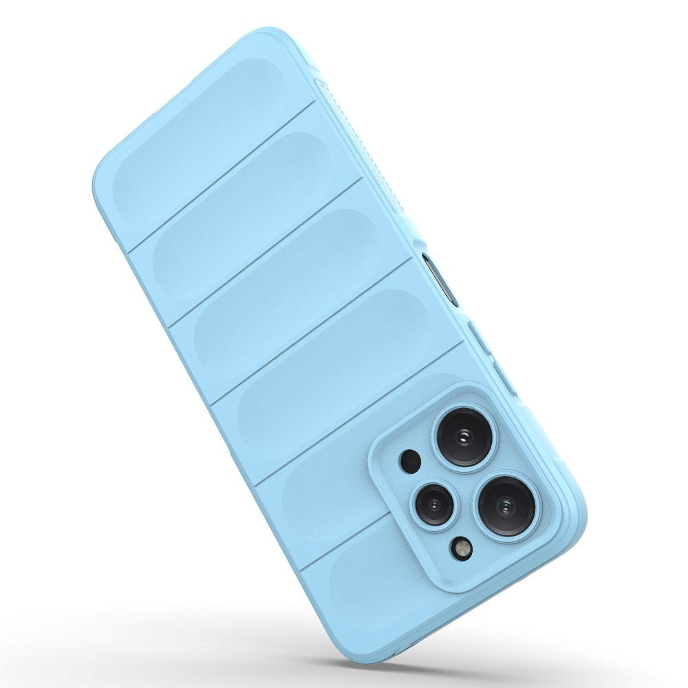 Xiaomi Redmi 12 (4G) Fleksibelt Plastik Cover - Turkis