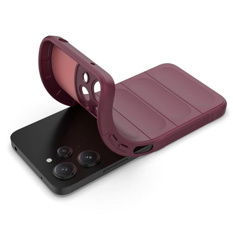 Xiaomi Redmi 12 (4G) Fleksibelt Plastik Cover - Vin Rød