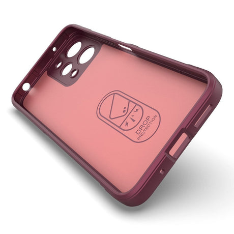 Xiaomi Redmi 12 (4G) Fleksibelt Plastik Cover - Vin Rød