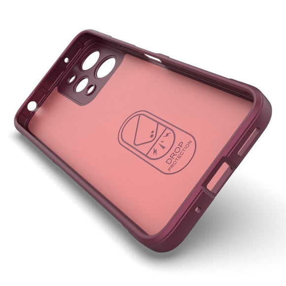 Xiaomi Redmi 12 (4G) Fleksibelt Plastik Cover - Vin Rød