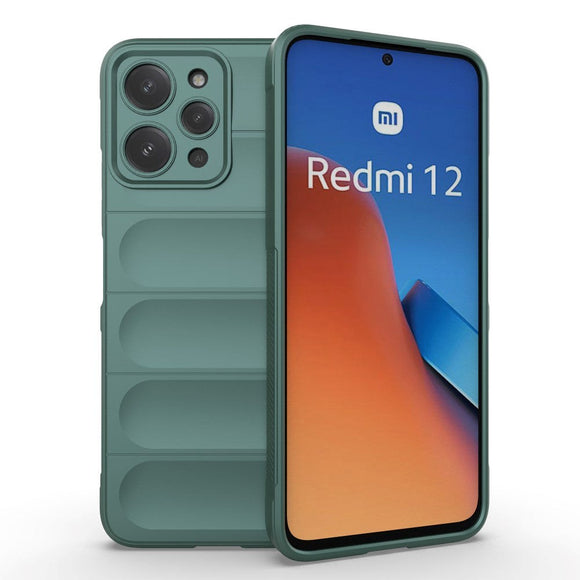 Xiaomi Redmi 12 (4G) Fleksibelt Plastik Cover - Grøn