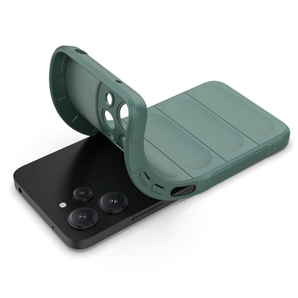 Xiaomi Redmi 12 (4G) Fleksibelt Plastik Cover - Grøn