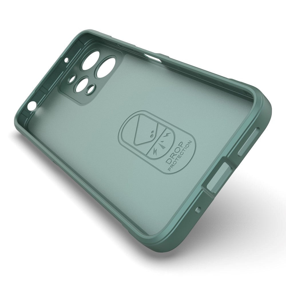 Xiaomi Redmi 12 (4G) Fleksibelt Plastik Cover - Grøn