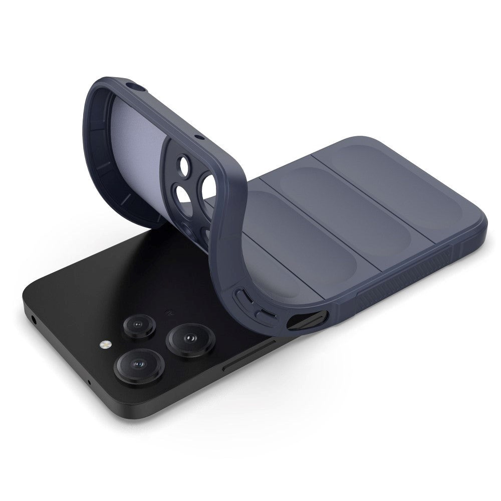 Xiaomi Redmi 12 (4G) Fleksibelt Plastik Cover - Mørkeblå