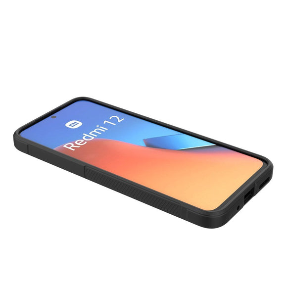 Xiaomi Redmi 12 (4G) Fleksibelt Plastik Cover - Mørkegrå