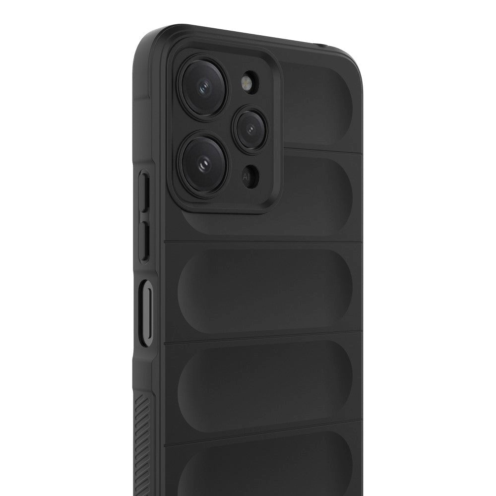 Xiaomi Redmi 12 (4G) Fleksibelt Plastik Cover - Mørkegrå