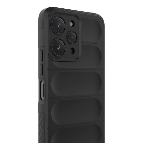 Xiaomi Redmi 12 (4G) Fleksibelt Plastik Cover - Mørkegrå