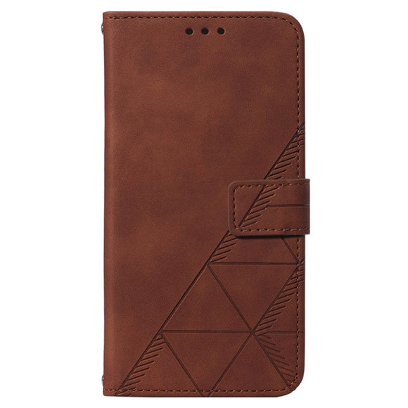Samsung Galaxy S23 FE Læder Cover m. Pung og Skulderstrop - Brun
