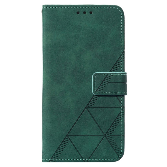 Samsung Galaxy S23 FE Læder Cover m. Pung og Skulderstrop - Grøn