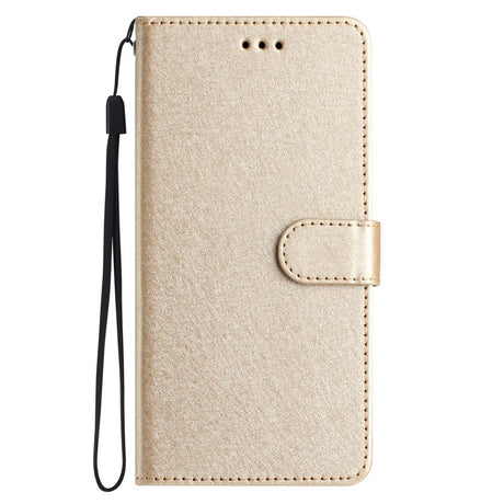 EIDERWOOD iPhone 12 Pro Max Kunstlæder Cover m. Pung & Strop - Guld