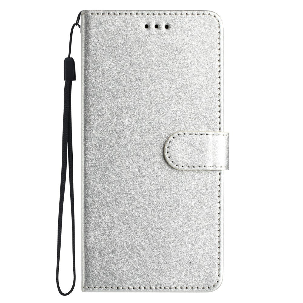 EIDERWOOD iPhone 12 Pro Max Kunstlæder Cover m. Pung & Strop - Sølv