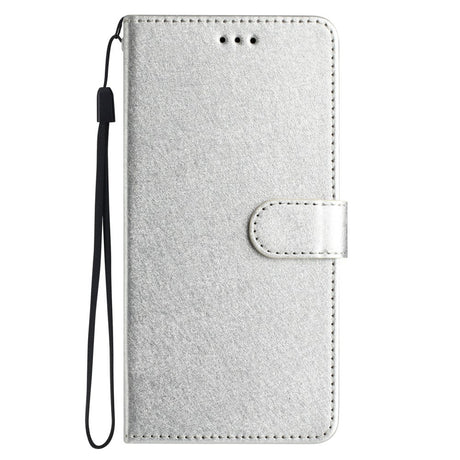 EIDERWOOD iPhone 12 Pro Max Kunstlæder Cover m. Pung & Strop - Sølv