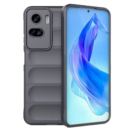 Honor 90 Lite Fleksibelt Plastik Cover - Mørkegrå