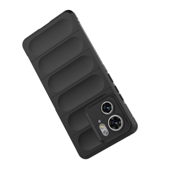EIDERWOOD Motorola Edge 40 Fleksibelt Plastik Cover - Sort