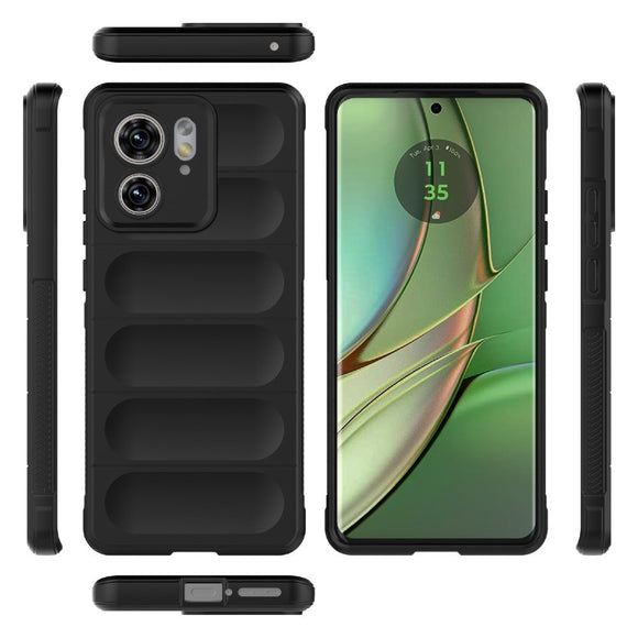 EIDERWOOD Motorola Edge 40 Fleksibelt Plastik Cover - Sort