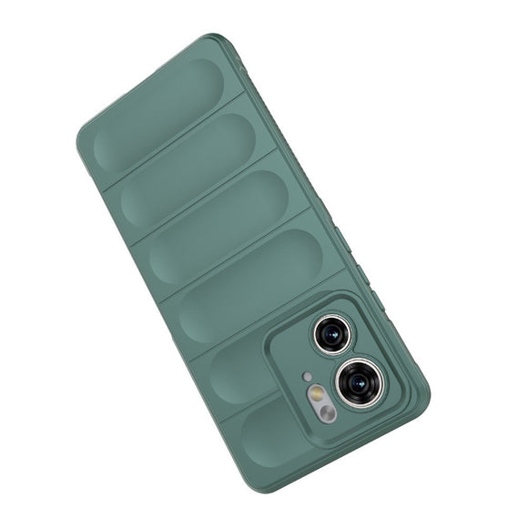 EIDERWOOD Motorola Edge 40 Fleksibelt Plastik Cover - Grøn