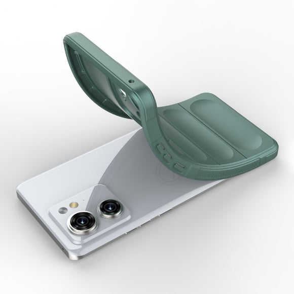 EIDERWOOD Motorola Edge 40 Fleksibelt Plastik Cover - Grøn