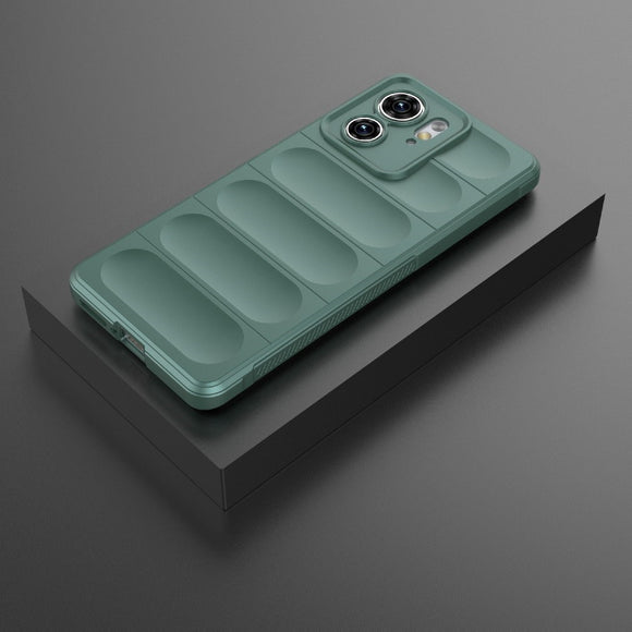 EIDERWOOD Motorola Edge 40 Fleksibelt Plastik Cover - Grøn
