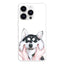 iPhone 15 Pro Fleksibelt Plastik Cover m. Print - Husky
