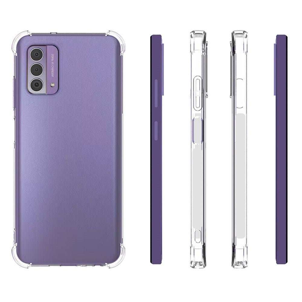 Nokia G42 Shock-Proof Fleksibel Plastik Cover - Gennemsigtig