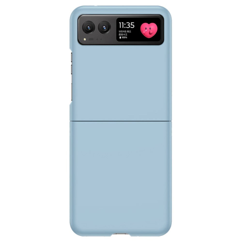 Motorola Razr 40 Hårdt Plastik Cover - Mint Blå