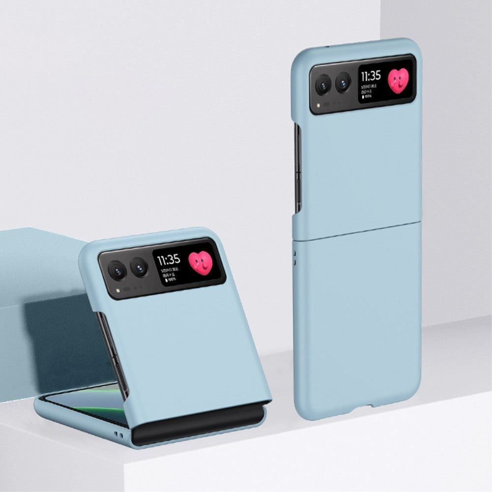 Motorola Razr 40 Hårdt Plastik Cover - Mint Blå