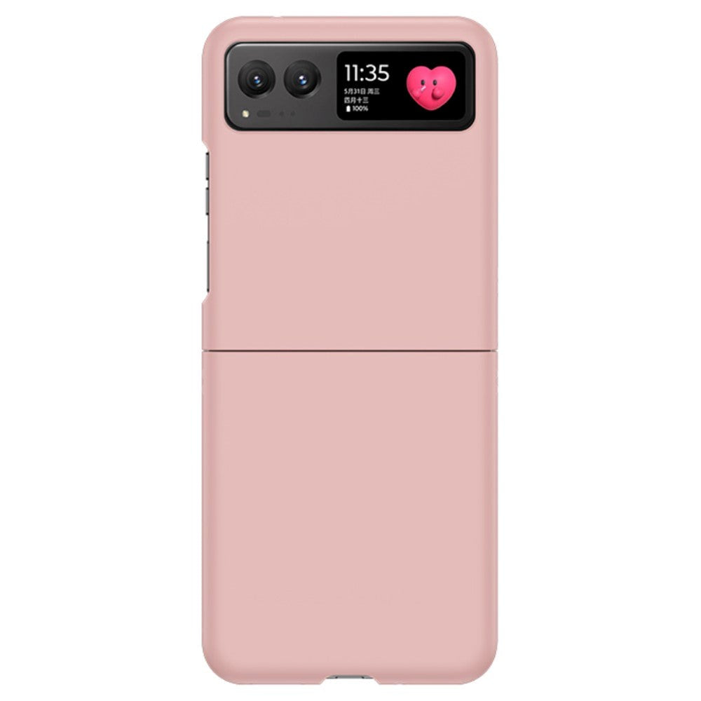 Motorola Razr 40 Hårdt Plastik Cover - Lyserød