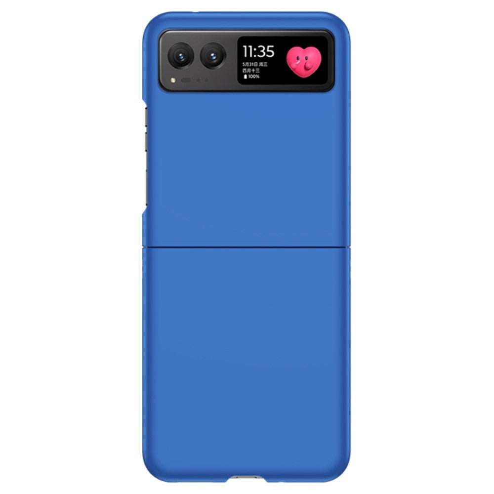 Motorola Razr 40 Hårdt Plastik Cover - Blå