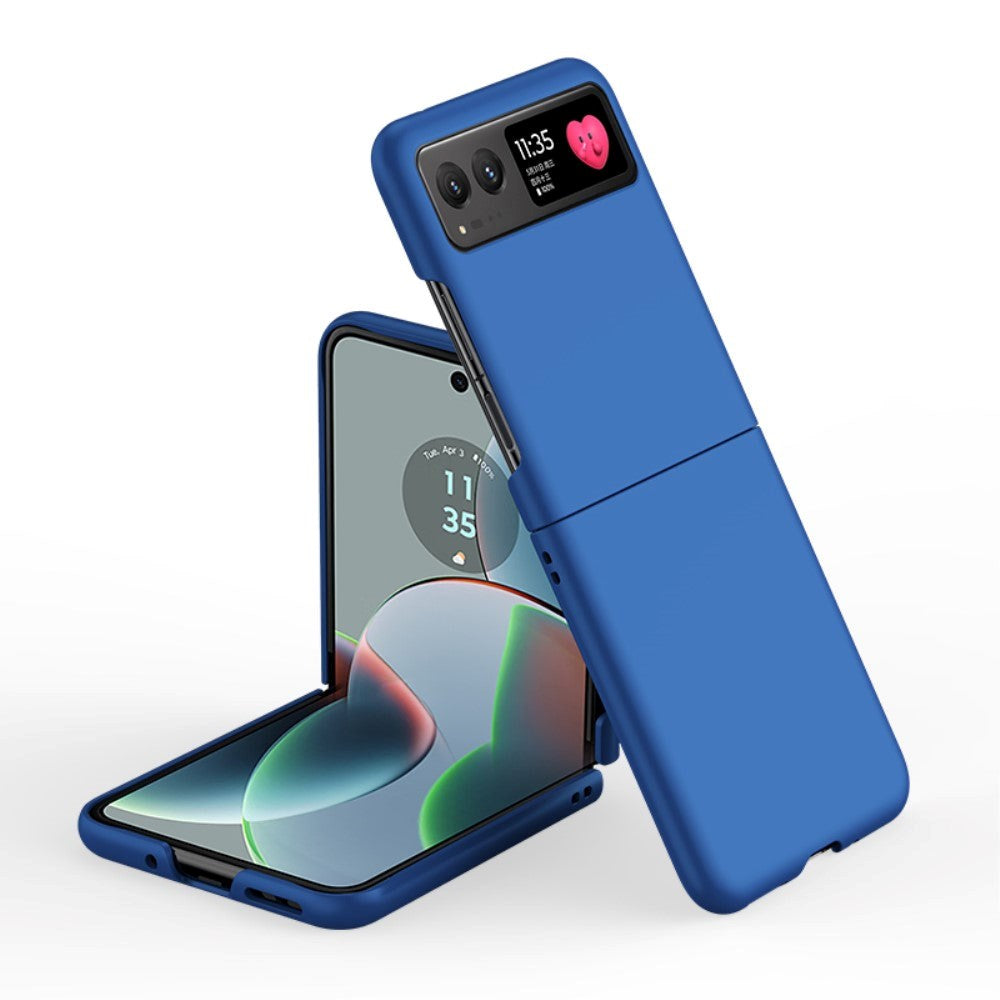 Motorola Razr 40 Hårdt Plastik Cover - Blå