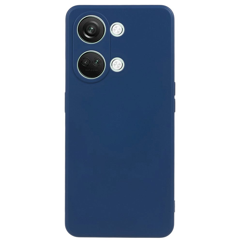 OnePlus Nord 3 5G Fleksibelt Plastik Cover - Mørkeblå