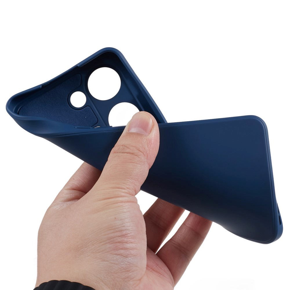 OnePlus Nord 3 5G Fleksibelt Plastik Cover - Mørkeblå
