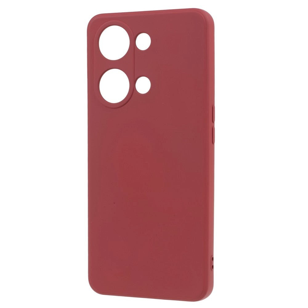 OnePlus Nord 3 5G Fleksibelt Plastik Cover - Rust Rød
