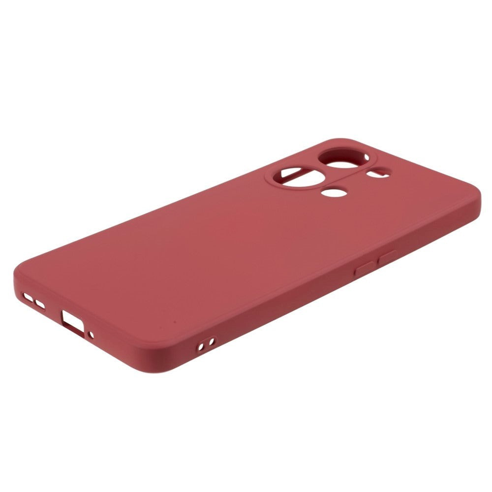 OnePlus Nord 3 5G Fleksibelt Plastik Cover - Rust Rød