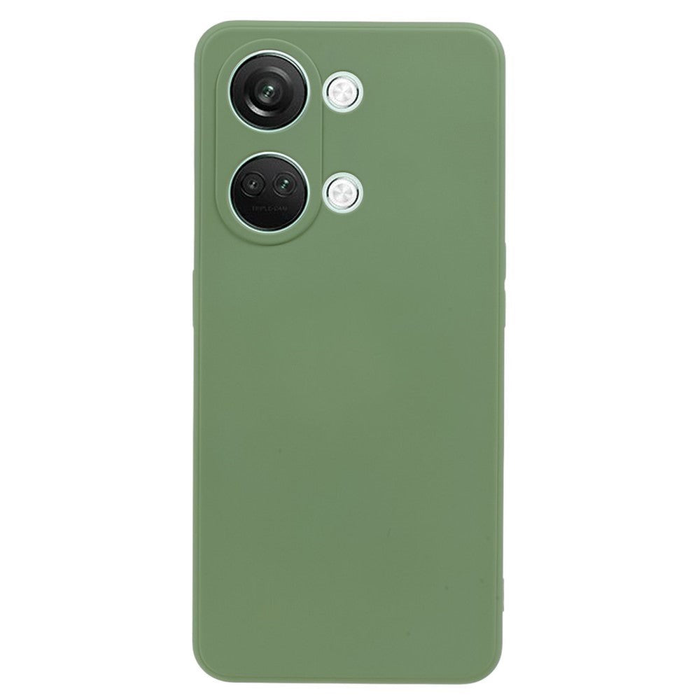 OnePlus Nord 3 5G Fleksibelt Plastik Cover - Grøn